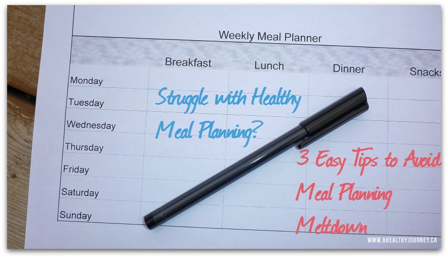 Struggling with healthy meal planning?
