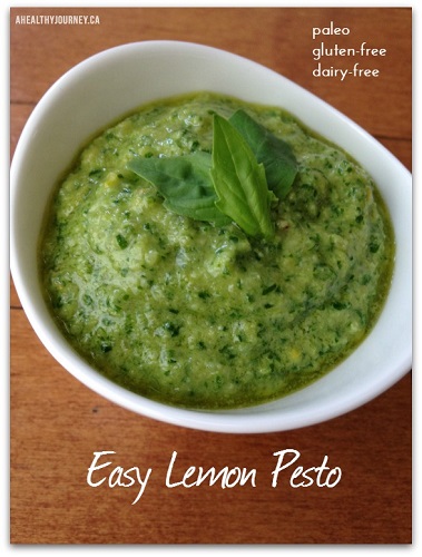 Easy Lemon Pesto